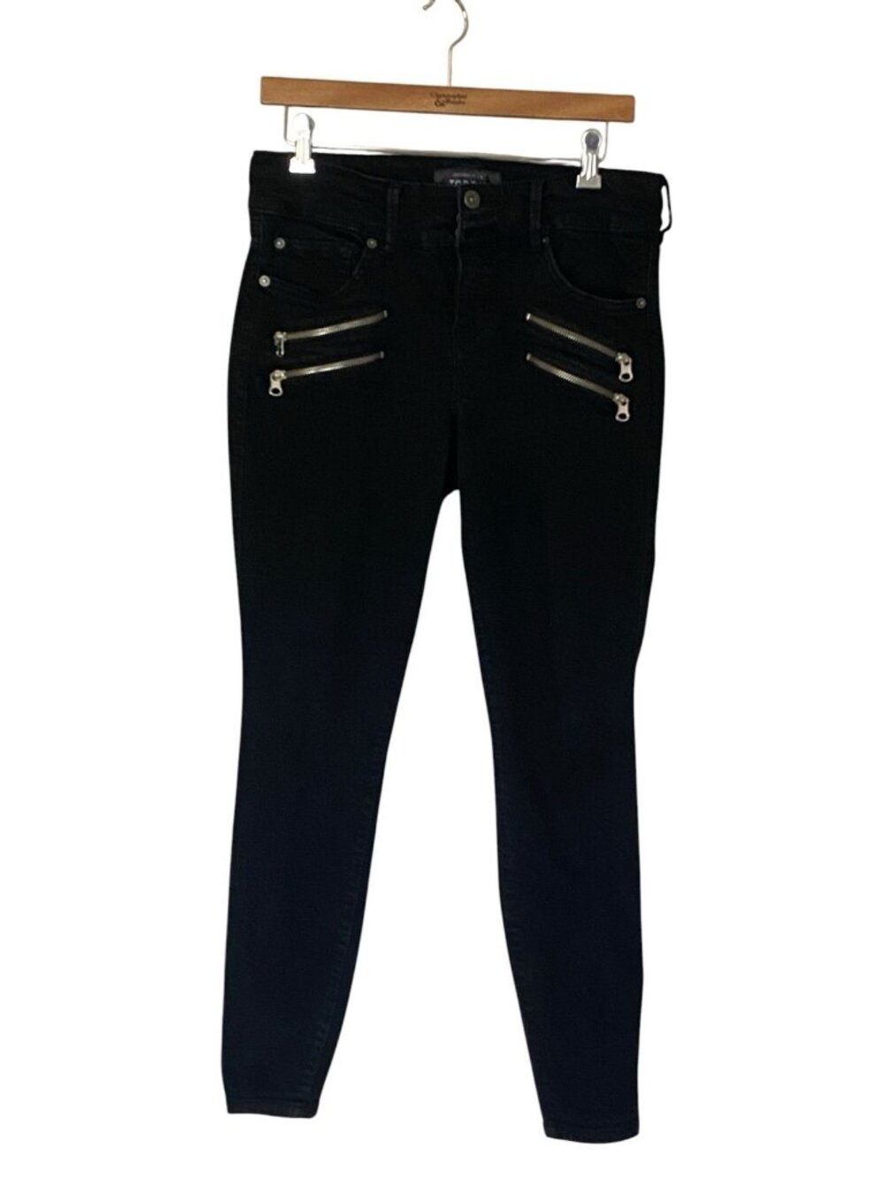 Torrid Premium Jegging Jeans Women's 12 Black Stretch Denim Skinny 28"